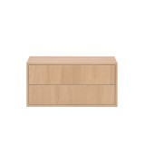 Boxie 2 fiókos fali szekrény 40x80x37 cm sonoma tölgy