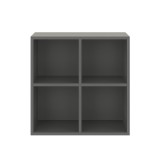 Boxie nyitott fali szekrény 80x80x37 cm antracit