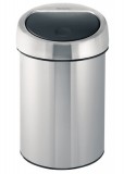 Brabantia 37 86 45 Touch Bin Csiszolt acél szemetes kosár