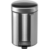 Brabantia Pedal Bin newIcon Kör Csiszolt acél szemetes kosár