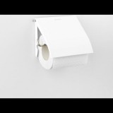 Brabantia ReNew fali kistekercses WC-papír tartó fedővel, acél, fehér - 414565 (414565)