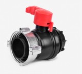 Bradas IBC golyós csap S75x6 GZ S60x6 kimenettel (1503089 - IBCS75F-BAVS60M)