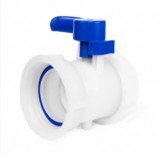 Bradas IBC GW S100x8 pillangószelep GZ S100x8 kimenettel (1503091)