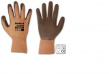Bradas Perfect Grip Brown latex kesztyű 8&quot - M méret (RWPGBR8)