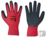 Bradas Perfect Grip Red latex kesztyű 8&quot - M méret (RWPGRD8)