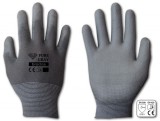 Bradas Pure Grey poliuretán kesztyű 10&quot -XL méret (RWPGY10)