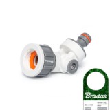 Bradas White Line csapcsatlakozó1"-3/4", állítható (WL-2194)