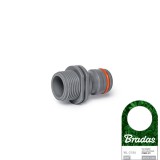 Bradas White Line WL-2186 kuplung adapter 3/4&quot külső menettel