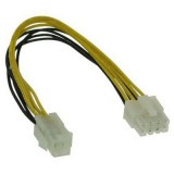 Brand P8 4pin--8pin alaplapi tápkábel átalakító