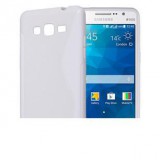 Brand Utángyártott Samsung G360 Galaxy Core Prime szilikon tok S-line, fehér