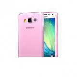 Brand Utángyártott Samsung Galaxy A300 A3 Ultra Slim 0.3 mm szilikon hátlap tok, rózsaszín