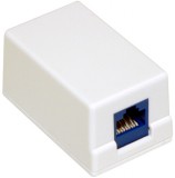 Brand UTP-CAT.6 falonkívüli aljzat RJ45, Cat.6 aljzat, árnyékolatlan, falon kívüli, felcsavarozható, ragasztható.