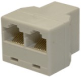 Brand Y toldó 8P8C 3 darab 8P8C aljzattal ellátott telefonos toldó.