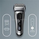 Braun 8417s wet&dry borotva, vízálló, SmartCare tisztító és töltőegység, 40° - ban billenő fej (10AS470098)