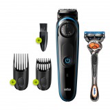 Braun BT3240 precíziós szakállvágó 2 fésűvel és egy Gillette Fusion5 ProGilde borotvával (braBT3240) - Hajvágók és trimmelők