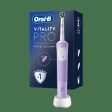 Braun Oral-B D103 Vitality Pro Lila Forgó-oszcilláló Elektromos fogkefe