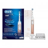 Braun Oral-B Genius X 20000N elektromos fogkefe rózsaarany (GENIUS X 20000N) - Elektromos fogkefe
