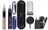 Braun Oral-B iO 80363731 Felnőtt Forgó-oszcilláló fogkefe Fekete, Ezüst Elektromos fogkefe