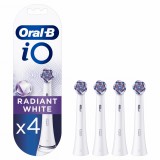 Braun Oral-B iO Radiant White 4 db Elektromos fogkefe pótfej