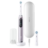 Braun Oral-B, iO Series 9, Mágneses iO technológia, 7 tisztítási mód, AI fogmosás-elemzés, Rózsakvarc, Elektromos fogkefe