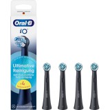 Braun Oral-B iO Ultimative Reinigung 4 db Fekete fogkefe fej