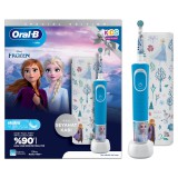 Braun Oral-B Vitality Pro Frozen Gyerek Forgó-oszcilláló Fekete, Szürke Elektromos fogkefe