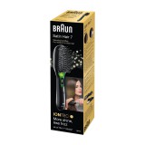 Braun Satin Hair 7 Felnőtt Lapos hajkefe Fekete 1 db (SB1 BR 710 BLACK)
