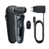 Braun Series 6 61-N1000s Szitaborítású vágófejes borotva Fekete, Szürke (61-N1000S)