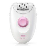 Braun Silk-épil 1 1370 20 csipeszek Rózsaszín, Fehér