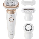 Braun Silk-épil 9 Flex SkinSpa 9-481 3D Arany, Fehér