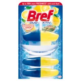 Bref Classic Duo-Aktiv citromos WC-frissítő+kosár - WC illatosító 3x50ml