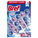 Bref Classic Power Aktiv Lavender Field WC-frissítő WC illatosító 3x50g