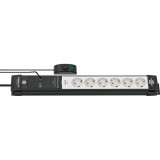 Brennenstuhl Premium-Line Túlfeszültség védő elosztó 6 aljzatos 3m - Fekete (1951560102)