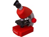 Bresser Junior 40x-640x mikroszkóp, piros - 70122