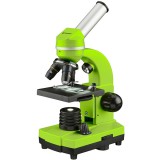 Bresser Junior Biolux SEL 40–1600x mikroszkóp, zöld - 74319