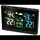 Bresser Optik színes kijelzős időjárás állomás fekete (73276) (73276)