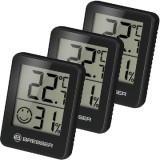 Bresser Temeo higrométer 3 egységes készlet, fekete - 75688