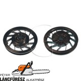 Briggs&Stratton 493824, 492832 berántó tárcsa Ø lyuk 13,7 mm, Ø külső 139,3 mm