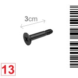 Brimo - 13 - Csavar 3cm