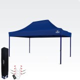 Brimo Kiállítási sátor 3x4,5m (45mm acél) | Gyors összeszerelés, hosszú élettartam - Kék