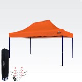 Brimo Kiállítási sátor 3x4,5m (45mm acél) | Gyors összeszerelés, hosszú élettartam - Narancs