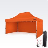 Brimo Professzionális reklám sátor 3x4,5m | Masszív ALU profil 1,8mm - Narancs