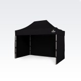 Brimo Profi piaci sátor 2x3m ALU EXCLUSIVE (3 oldalfal) - Fekete