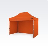Brimo Profi piaci sátor 2x3m ALU EXCLUSIVE (3 oldalfal) - Narancs