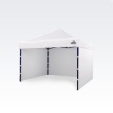 Brimo Sörsátor 3x3 m Acélváz 3 fallal: Munkasátor kézműveseknek - Fehér