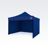 Brimo Sörsátor 3x3 m Acélváz 3 fallal: Munkasátor kézműveseknek - Kék