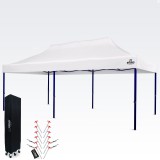 Brimo Vízálló Parti Sátor 3x6m – Gondtalan Ünneplés 16,5m² Tető alatt - Fehér