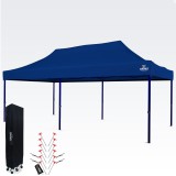 Brimo Vízálló Party Sátor 3x6m – Gondtalan Ünneplés 16,5m² Tető alatt - Kék