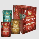 Brit Care Cat Christmas Selection Soups - karácsonyi leves válogatás macskák számára 15 x 75 g