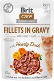 Brit Care Cat Fillets in Gravy With Hearty Duck 4x85 g